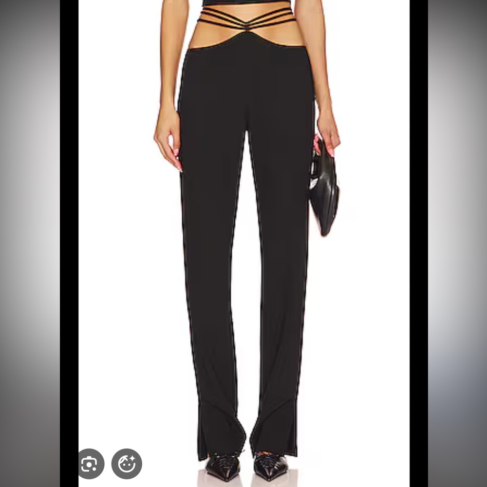 bec + bridge black crawford pant